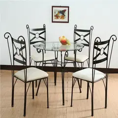 dinner table and chair set