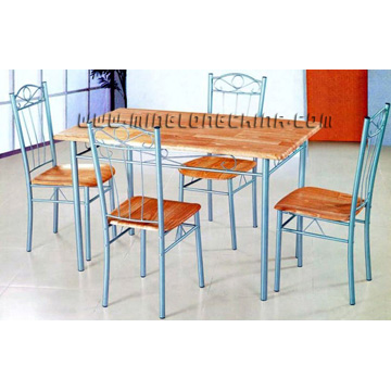 Dining table and chairs