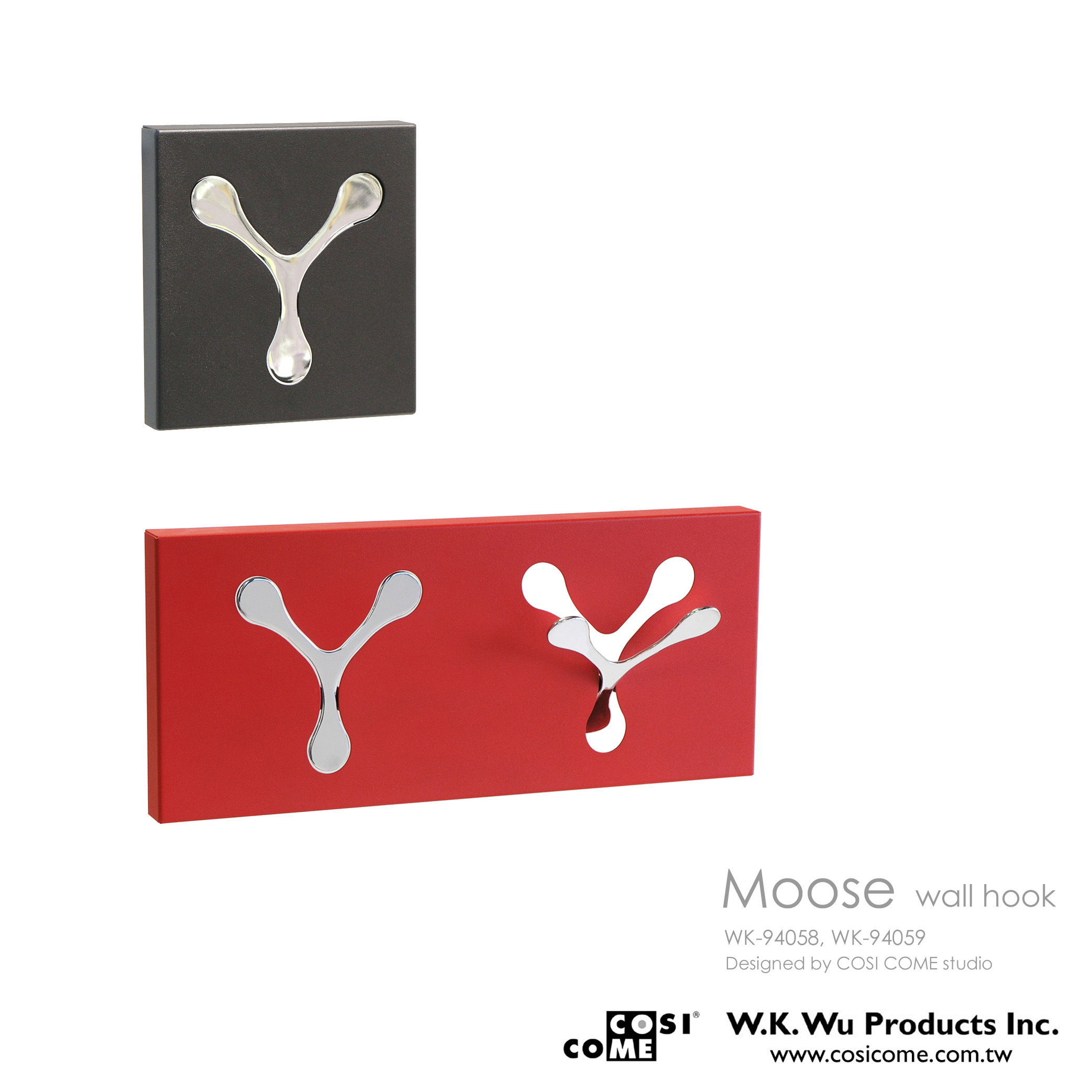Moose W Wall Hook-test