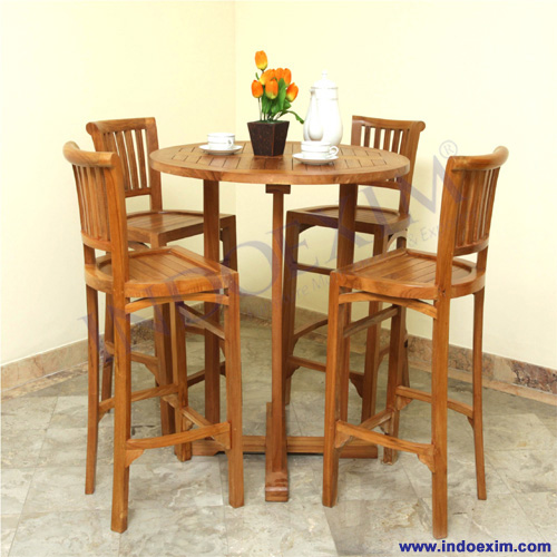 TIF 093  ABC-Balmoral Bar Table D 60, D 70, D 80 & TIF 091  High Bar Chair