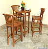 TIF 094  ABC-Batavia Bar Table D 60, D 70, D 80 & TIF 090 Batavia Bar Chair
