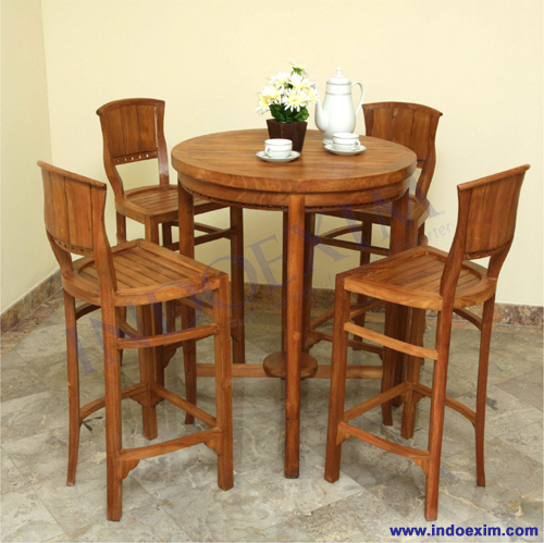 TIF 261  ABC-Tulip Bar Table D 60, D 70, D 80 & TIF 228 Tulip Bar Chair