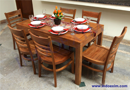 TIF 220 B  Richard Table 140x80 & TIF 334 Alpen Chair