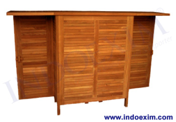 TIF 139-Square Extending Bar Table