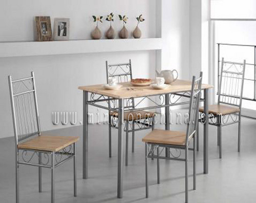 Dining table and chairs