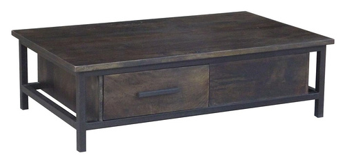 COFFEE TABLE  2 DRWRS 130 X 80 X 39 CM.