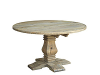 NB-001 NEBRASKA ROUND DINING TABLE (Step Knife Moulding) 135 X 135 X 76.5 CM.