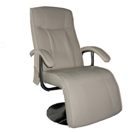 High back leather chair