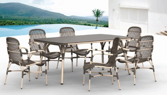 HERA STYLE OUTDOOR Simple Dining Set