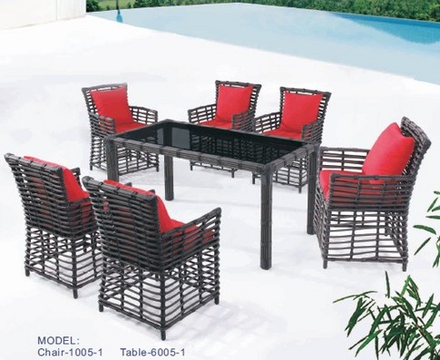 IVOGOR OUTDOOR SIMPLE STYLE DINING SET