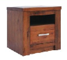 European Solid Oak Night Stand