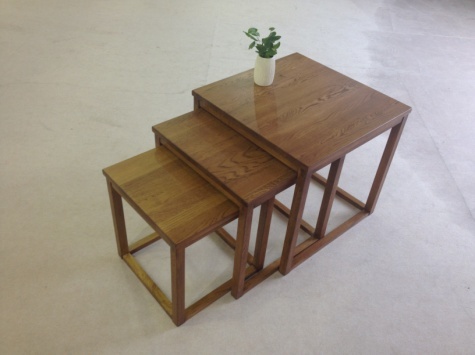 European Solid Oak Table Set