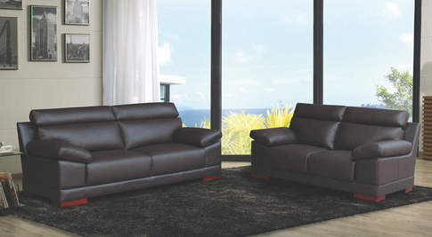 Living room leather sofa FM053 Toronto