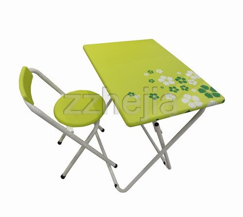 Student folding table and stool