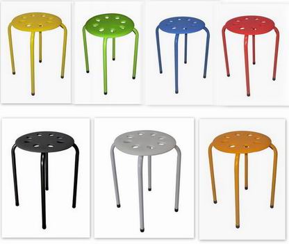 Plastic stool