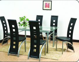 1+6 meeting room table set