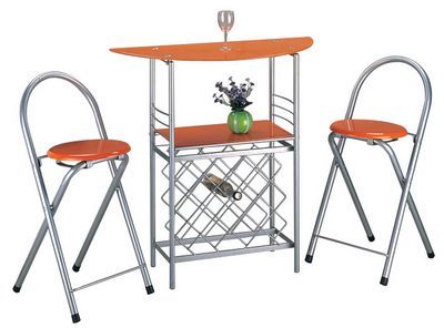 Bar table and chair