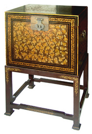 HAND PAINTED CLASSICAL GOLD-TRACED FURNITURE