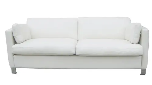 White leather sofa  DHS-1217