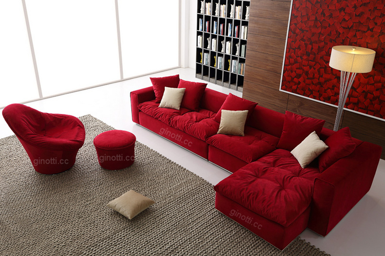 Chinese top sofa brand GPS6060 comfortable modern fabric sofas