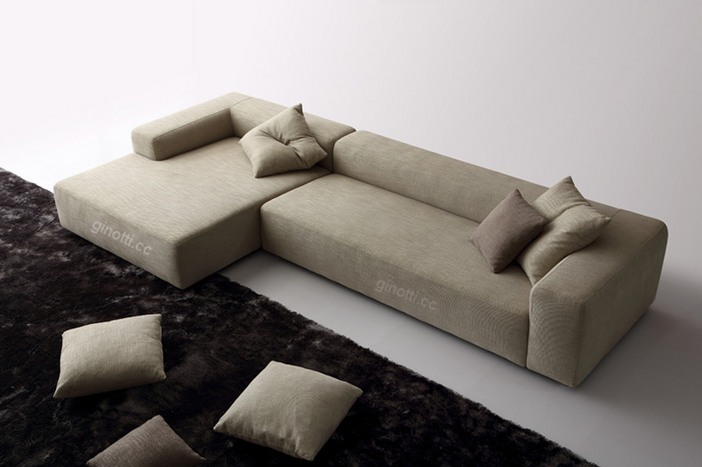 Italian modern design sofa GPS1061 of China Guangdong Guangzhou sofa factory
