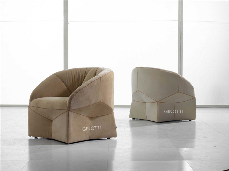 comfortable fabric armchair, single sofa chair GEC6149