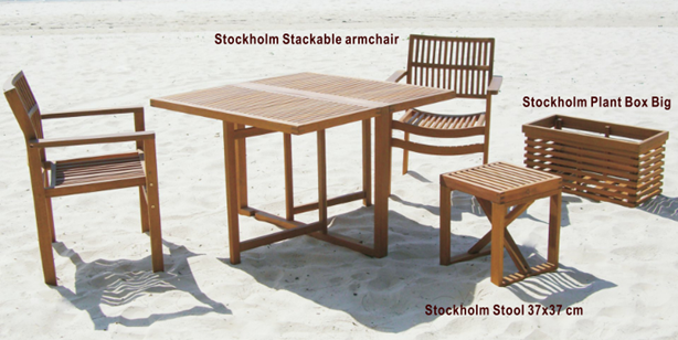 Stockholm 110 Drop Leaf Table