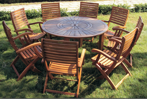 Roulette ∮150cm Table with 8 Chairs