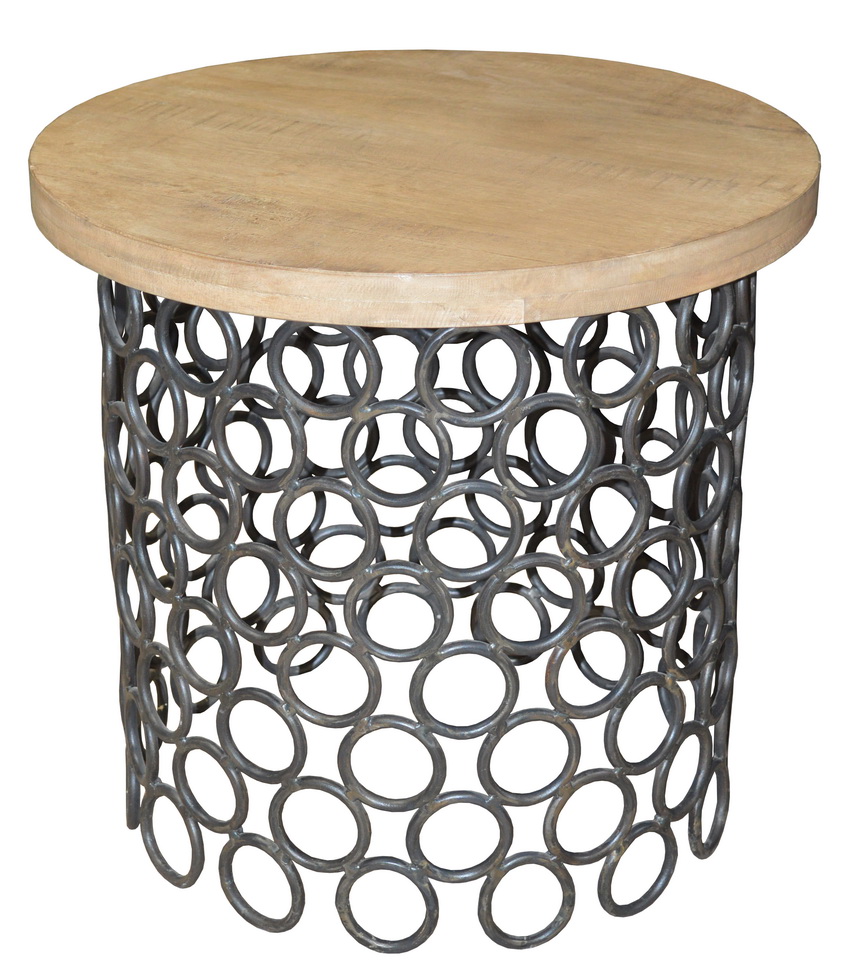 WDN.IRON SIDE TABLE