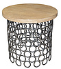 WDN.IRON SIDE TABLE