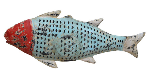 IRON PAINTED FISH