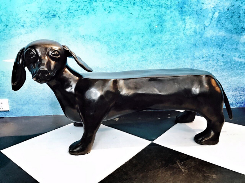 Dachshund bench