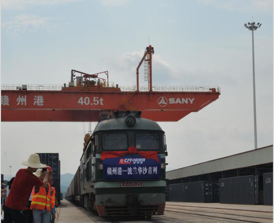 China',Poland,cargo train