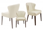 Fabric Dining Chair White