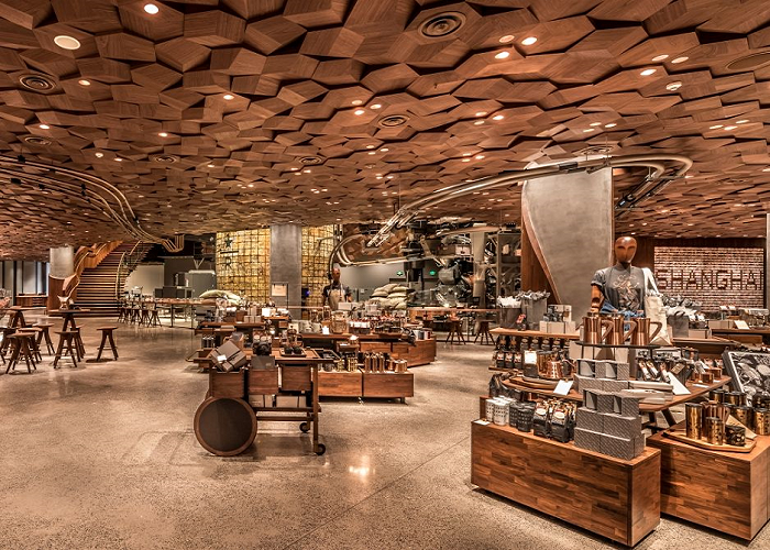 Starbucks Opens Coffee Megastore in Shanghai, Complete with 3D Printed Tea Bar and Augmented Reality Experience