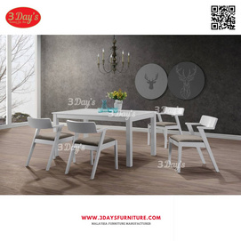 White Dining Set