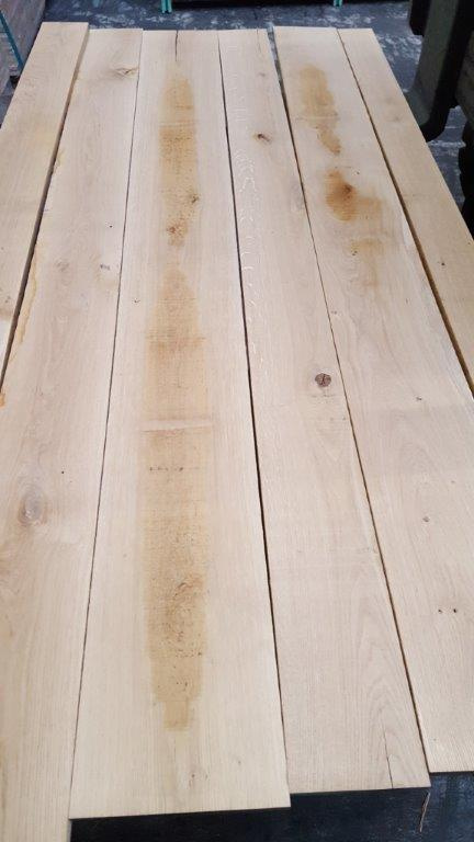 European Oak edge, rustic grade