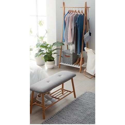 Nordic Shoe Rack Bench & Garment rack