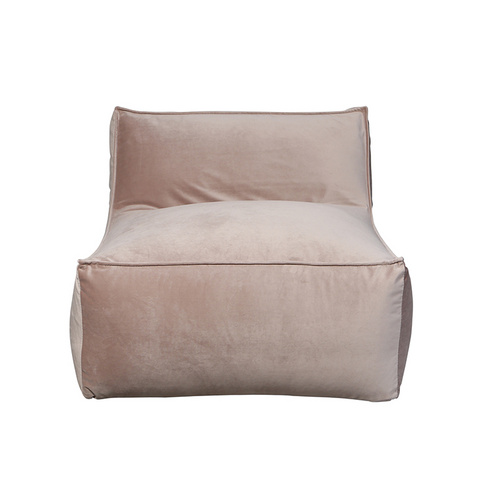 Nordic BB Jack bean bag - pink velvet