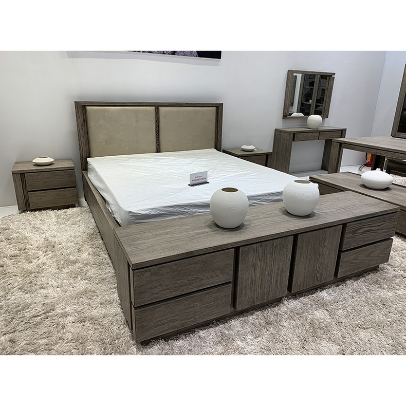 Solid Wood Double Bed