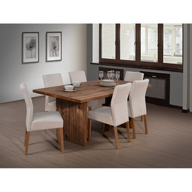 Brussels Oak Dinning Table and Chair