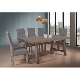 Luxembourg Elm Dinning Table and Chair