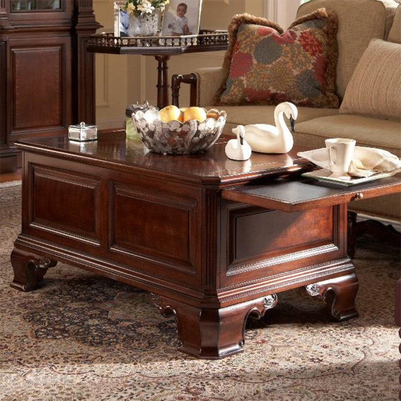 Stafford Storage Cocktail Table Coffee Table