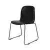 Nordic Dining chair - black leather