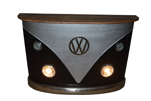 IRON WDN TRUCK BAR COUNTER