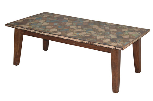 RECYCLE TIMBER COFFEE TABLE