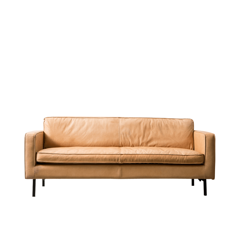 Nordic Octaaf sofa - 180cm - cognac leather NY