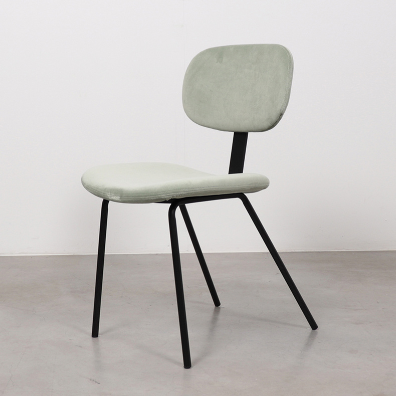 Nordic Bill chair - green velvet