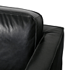 Nordic Octaaf sofa - 220cm - black leather