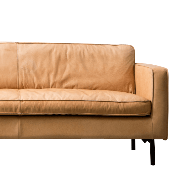 Nordic Octaaf sofa - 180cm - cognac leather NY